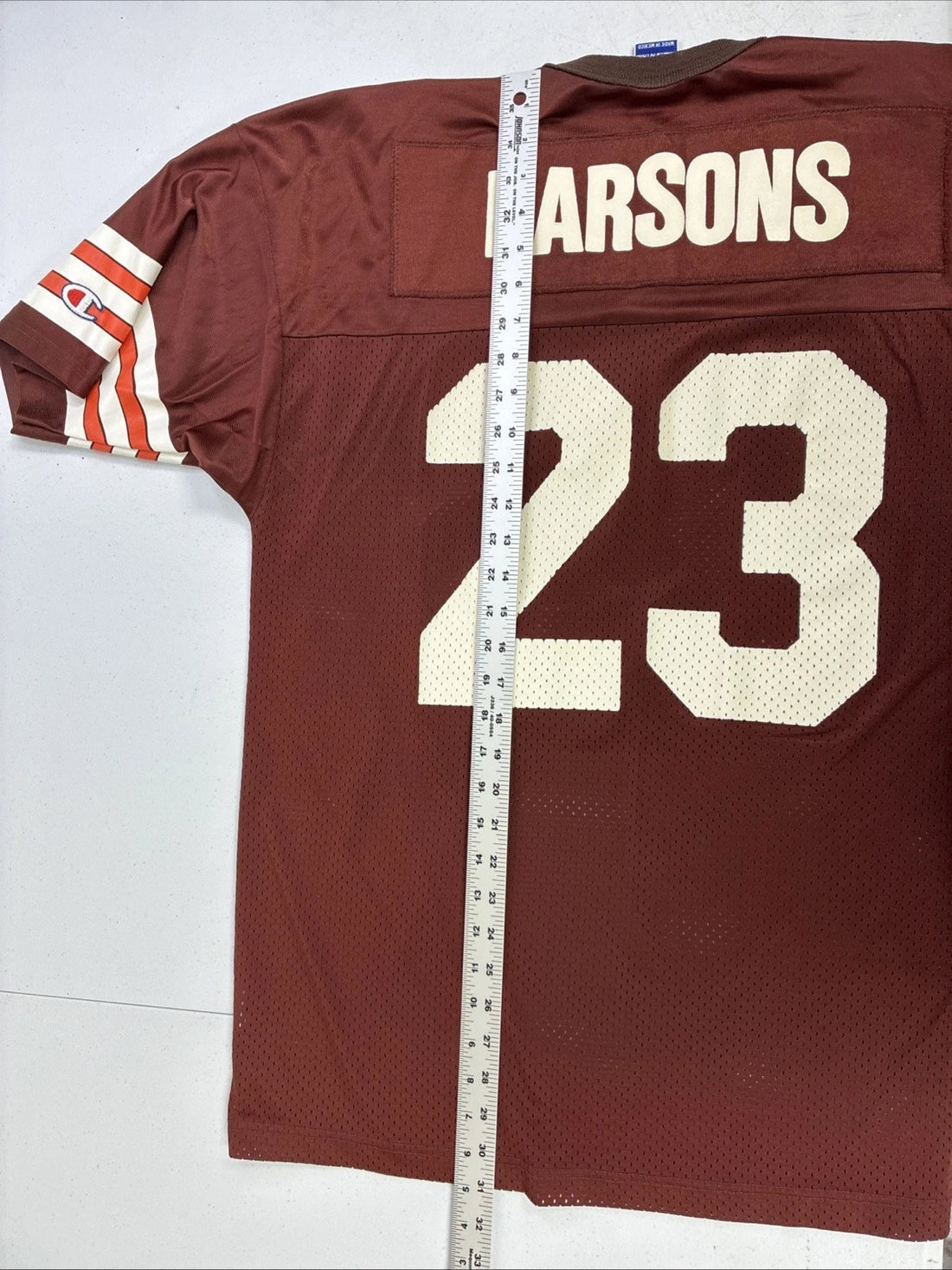 Vintage Cleveland Browns Parsons Champion Jersey Size Large 90s NFL