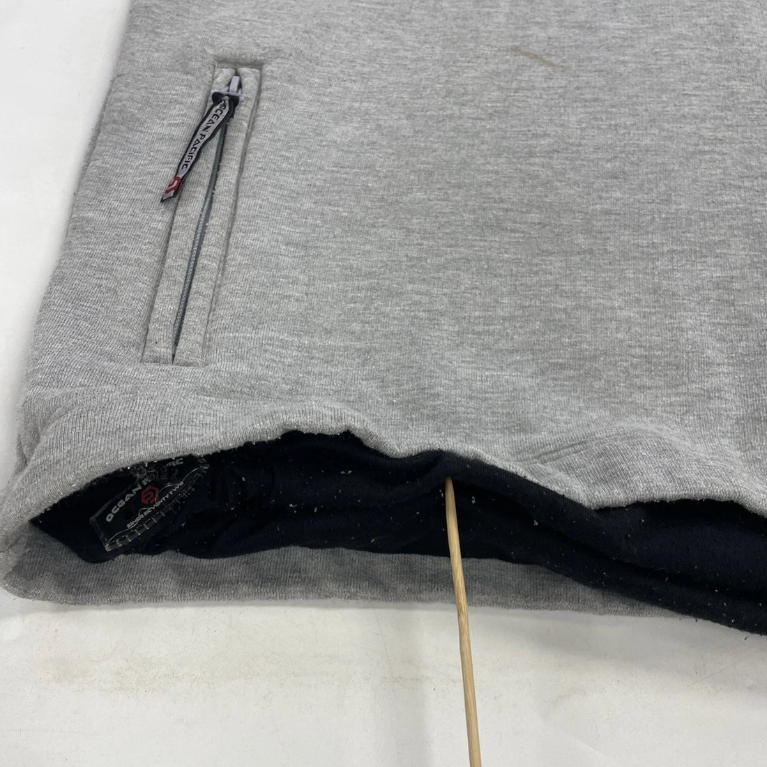 Vintage Ocean Pacific Sweatshirt Hoodie Size Medium Gray