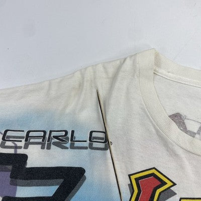 Vintage Jeff Gordon Looney Tunes Racing T-Shirt 2XL All Over Print 2001 NASCAR