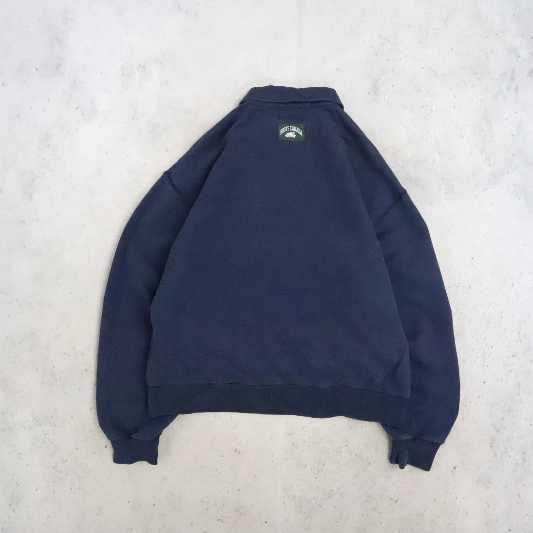 Vintage Roots Canada 1/4 Zip Pullover Sweatshirt Size Medium