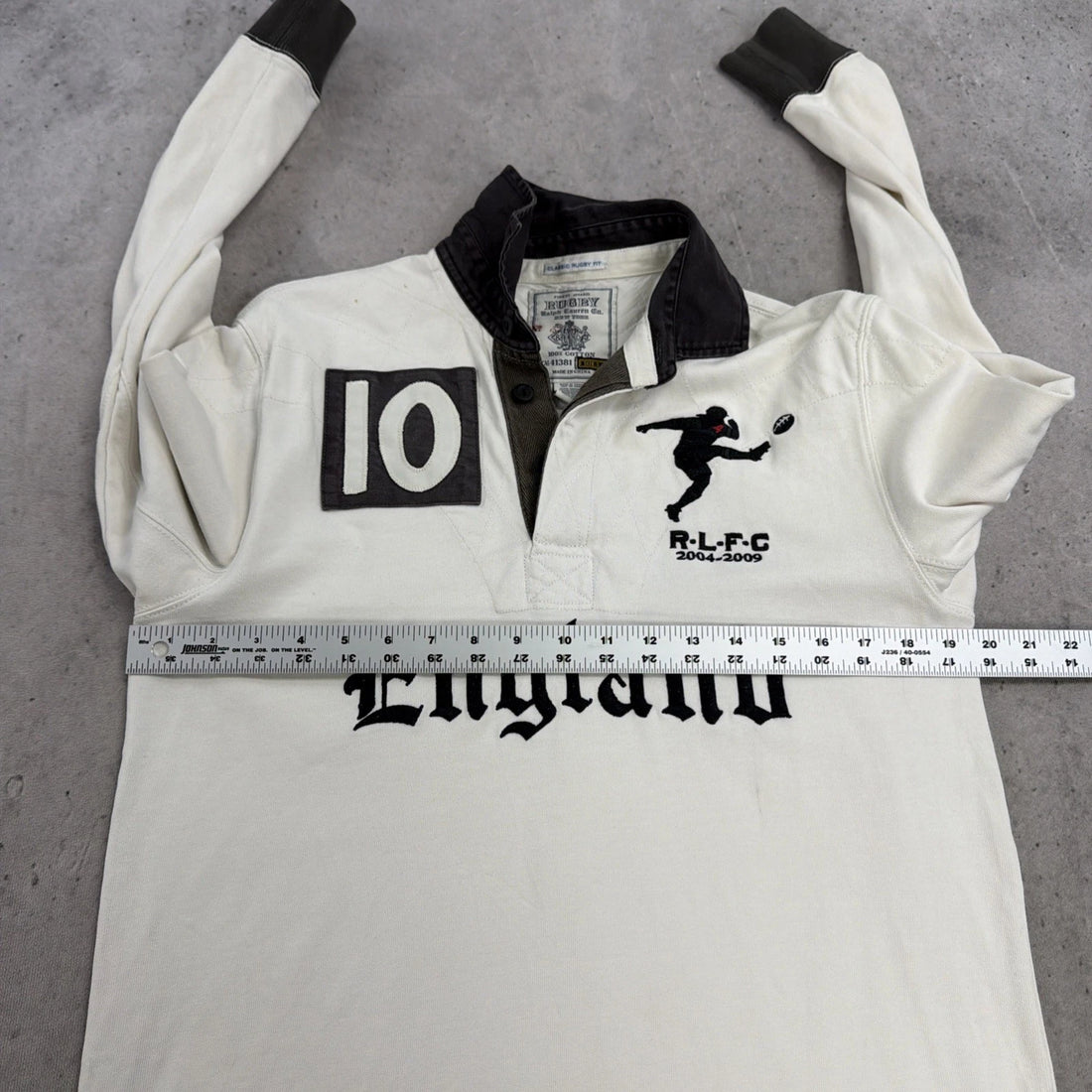Vintage England Rugby Ralph Lauren Shirt Size Small