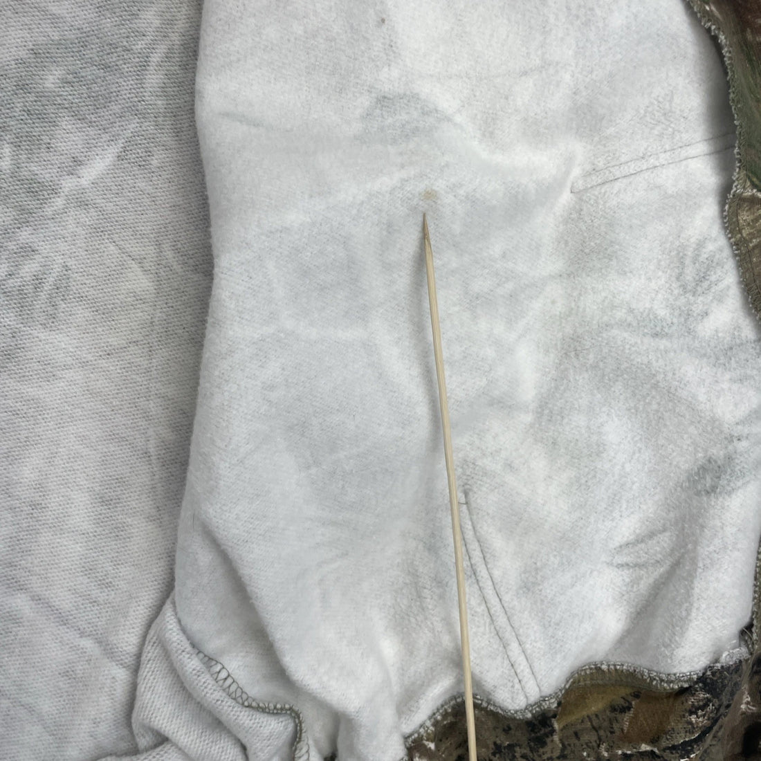 Pro Action Tree Camo Full Zip Sweatshirt Hoodie Size Large