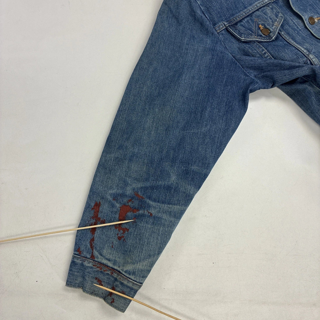 Vintage Wrangler Denim Trucker Jacket Size 44