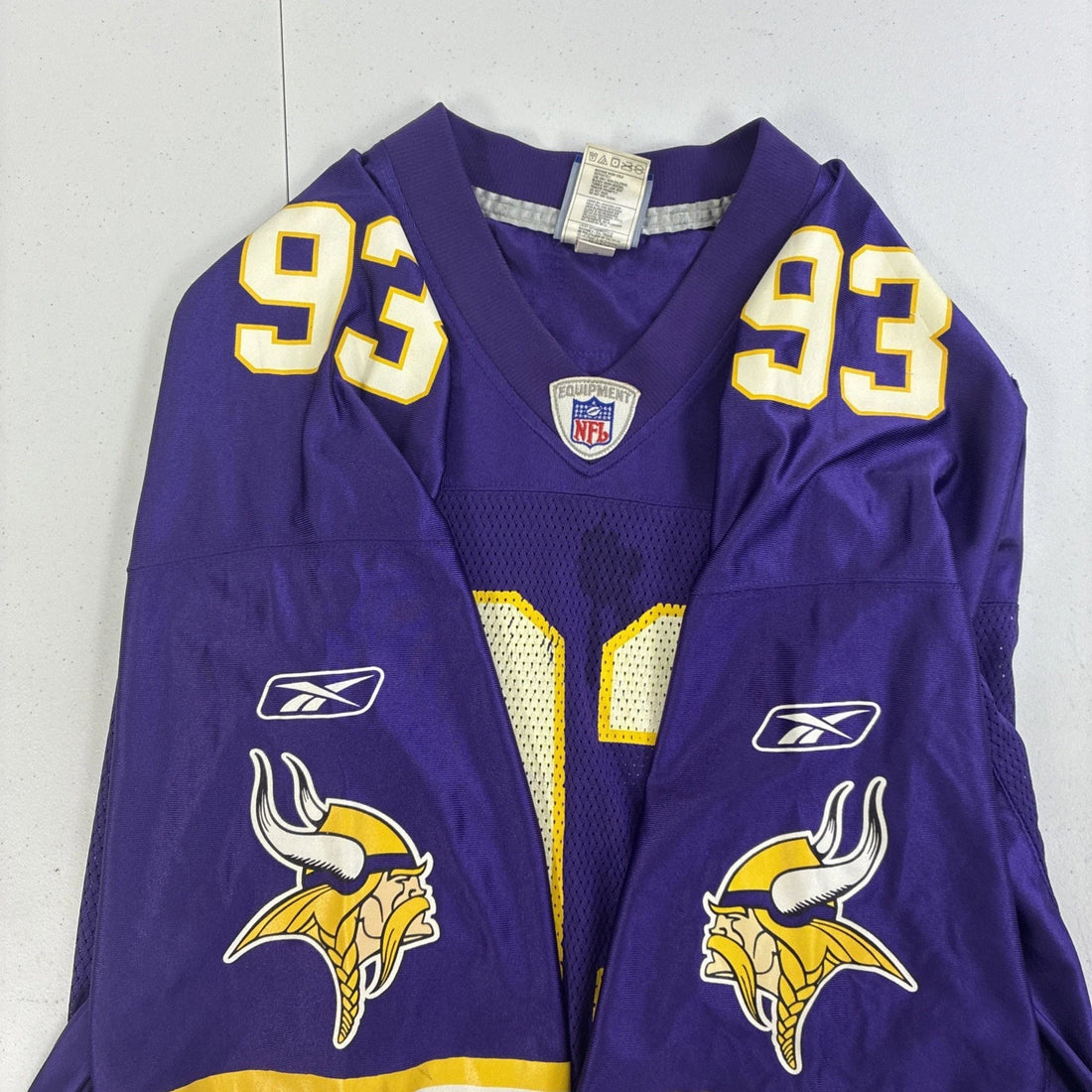 Vintage Minnesota Vikings Kevin Williams Reebok Jersey Size XL NFL