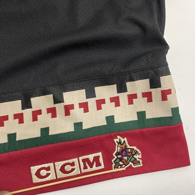 Vintage Phoenix Coyotes CCM Jersey Size Large Kachina NHL