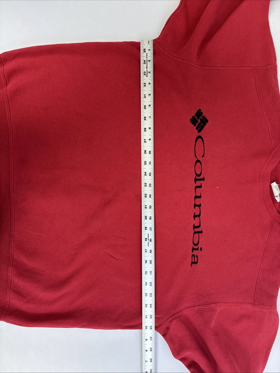 Vintage Columbia Crewneck Sweatshirt Size Large Red