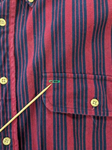 Vintage Tommy Hilfiger Button Up Shirt Large Striped