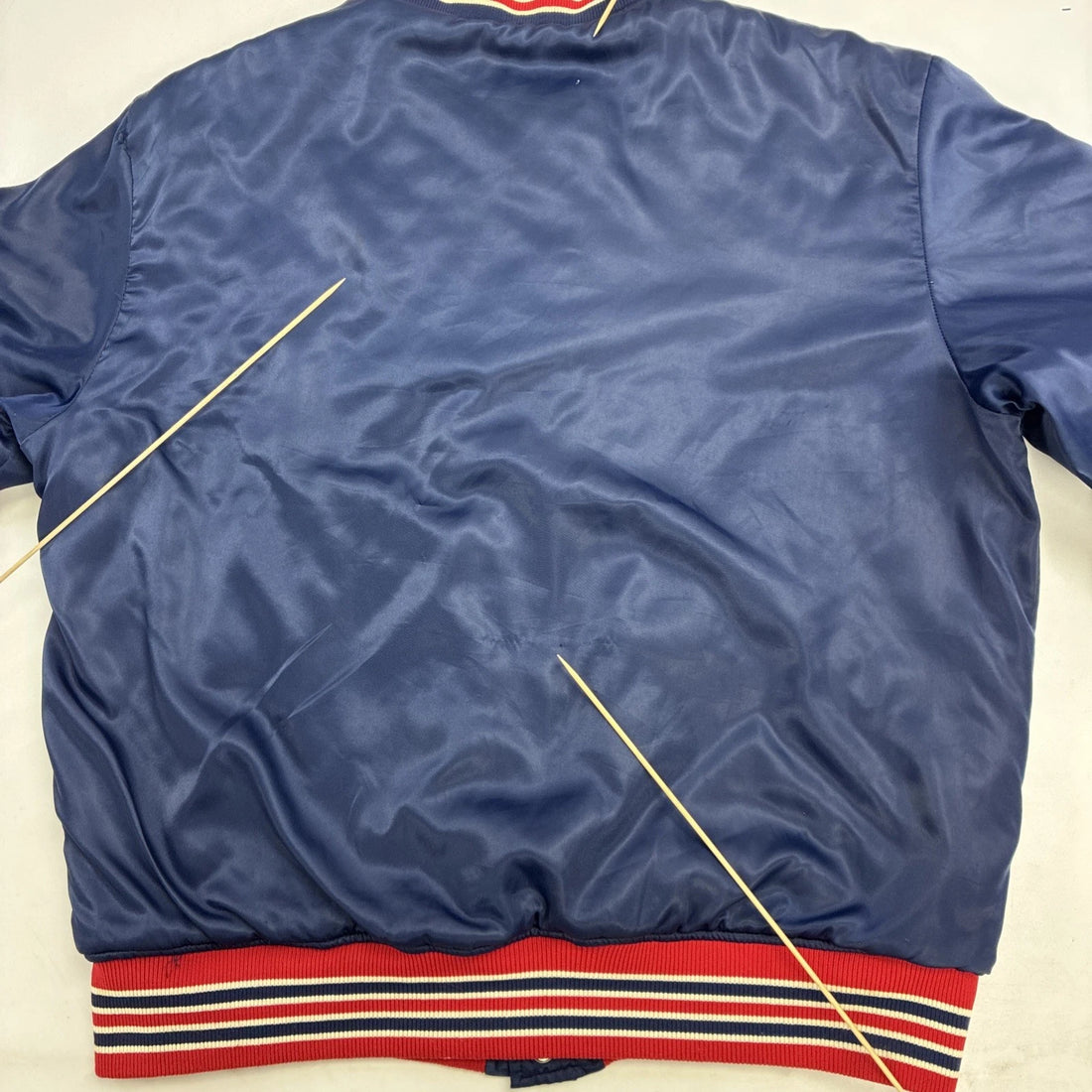 Vintage Boston Red Sox Satin Bomber Jacket Size 2XL MLB