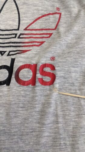 Vintage Adidas Trefoil T-Shirt Size Medium 80s