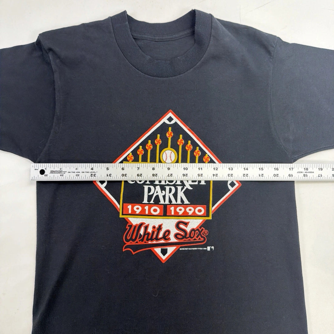 Vintage Chicago White Sox Comiskey Park T-Shirt Size Large 90s MLB