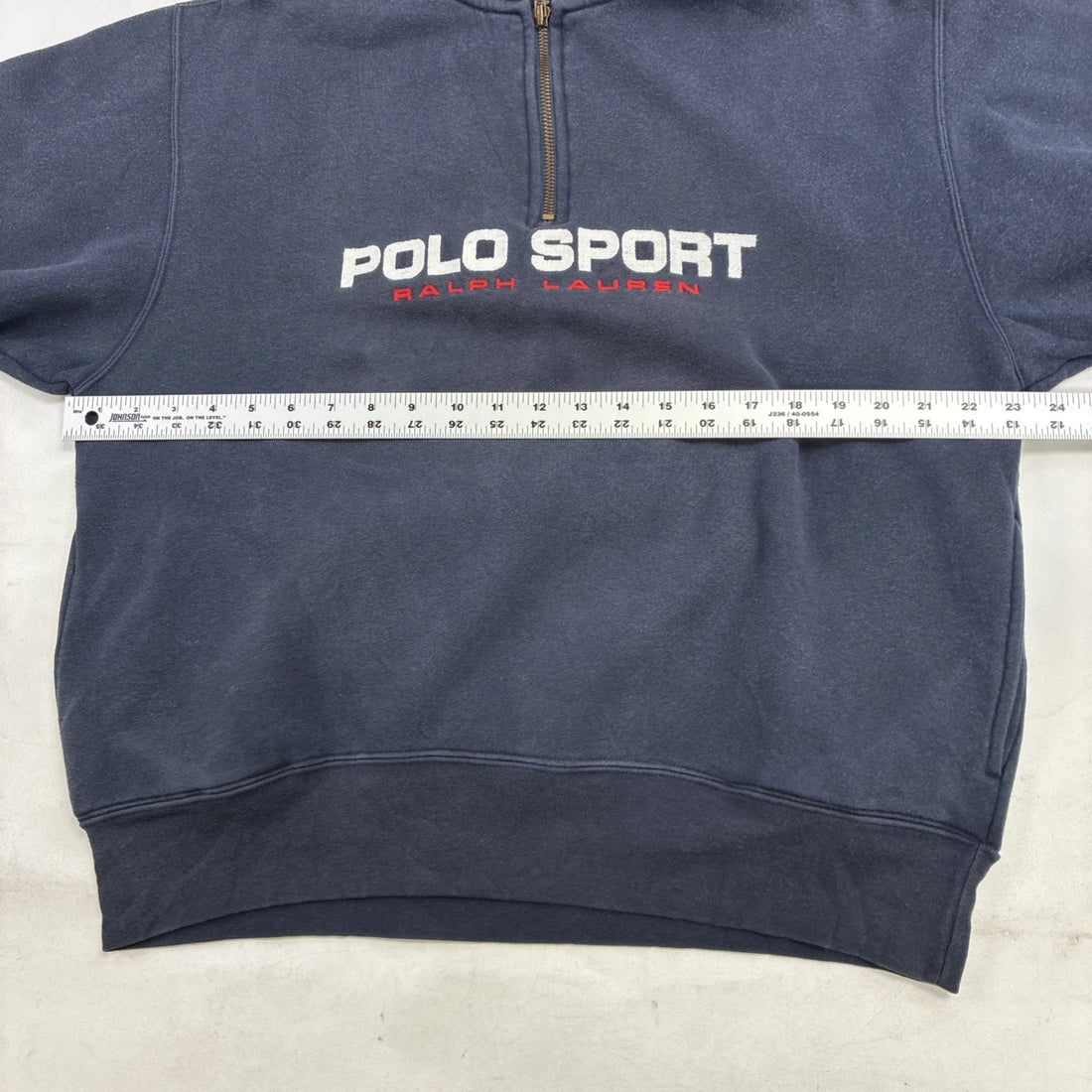 Vintage Polo Sport Ralph Lauren 1/4 Zip Sweater Size Medium