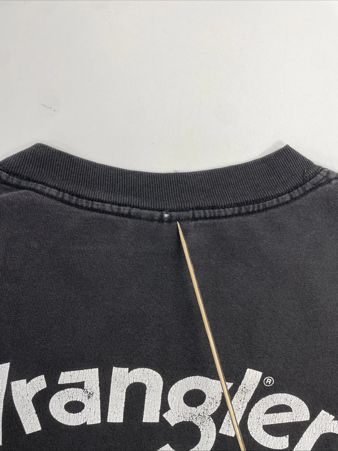 Vintage Wrangler T-Shirt Size XL Black