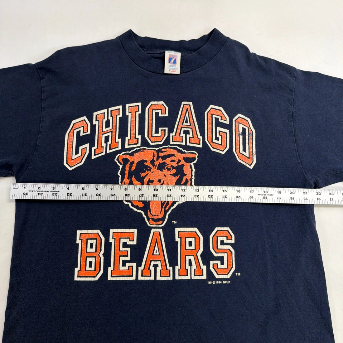 Vintage Chicago Bears Logo 7 T-Shirt Size XL NFL