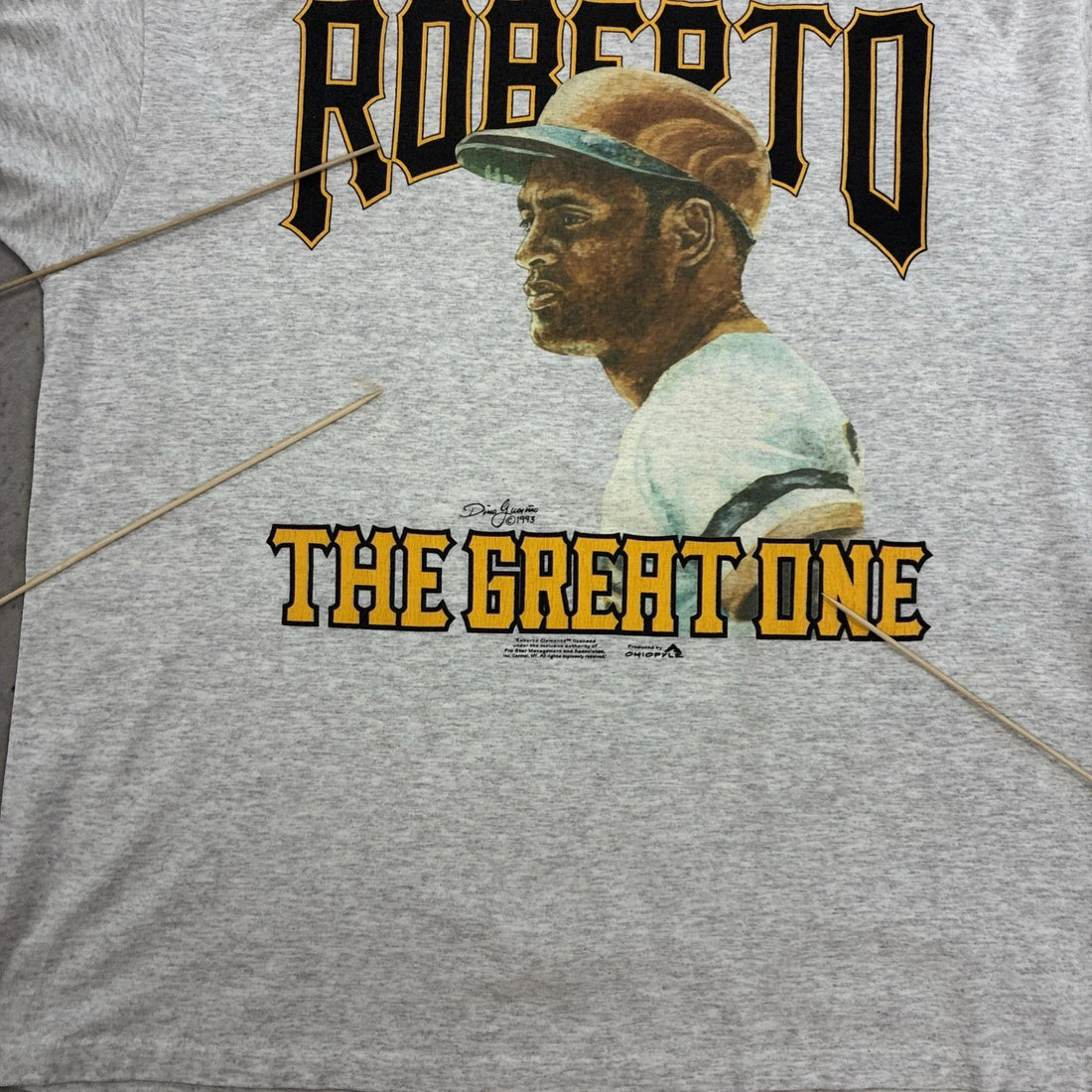 Vintage Pittsburgh Pirates Roberto Clemente T-Shirt XL MLB