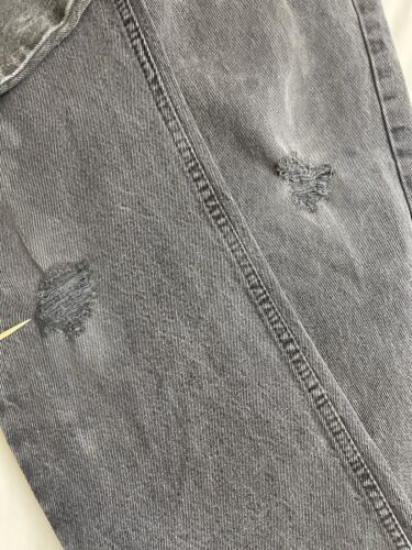 Vintage Levi Strauss & Co 501 Denim Jeans Pants Size 32 X 32 Black Button Fly