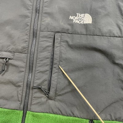 Vintage The North Face Denali Fleece Jacket Size Small Green