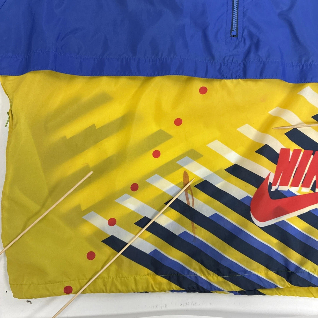 Nike Anorak Windbreaker Light Jacket Size Large 80s 90s