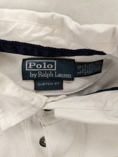 Vintage Polo Ralph Lauren Rescue Patrol Rugby Shirt Large Long Sleeve
