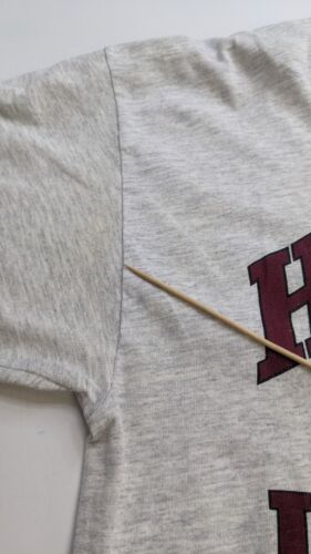 Vintage Harvard Crimson University Crest T-Shirt Size XL 90s NCAA