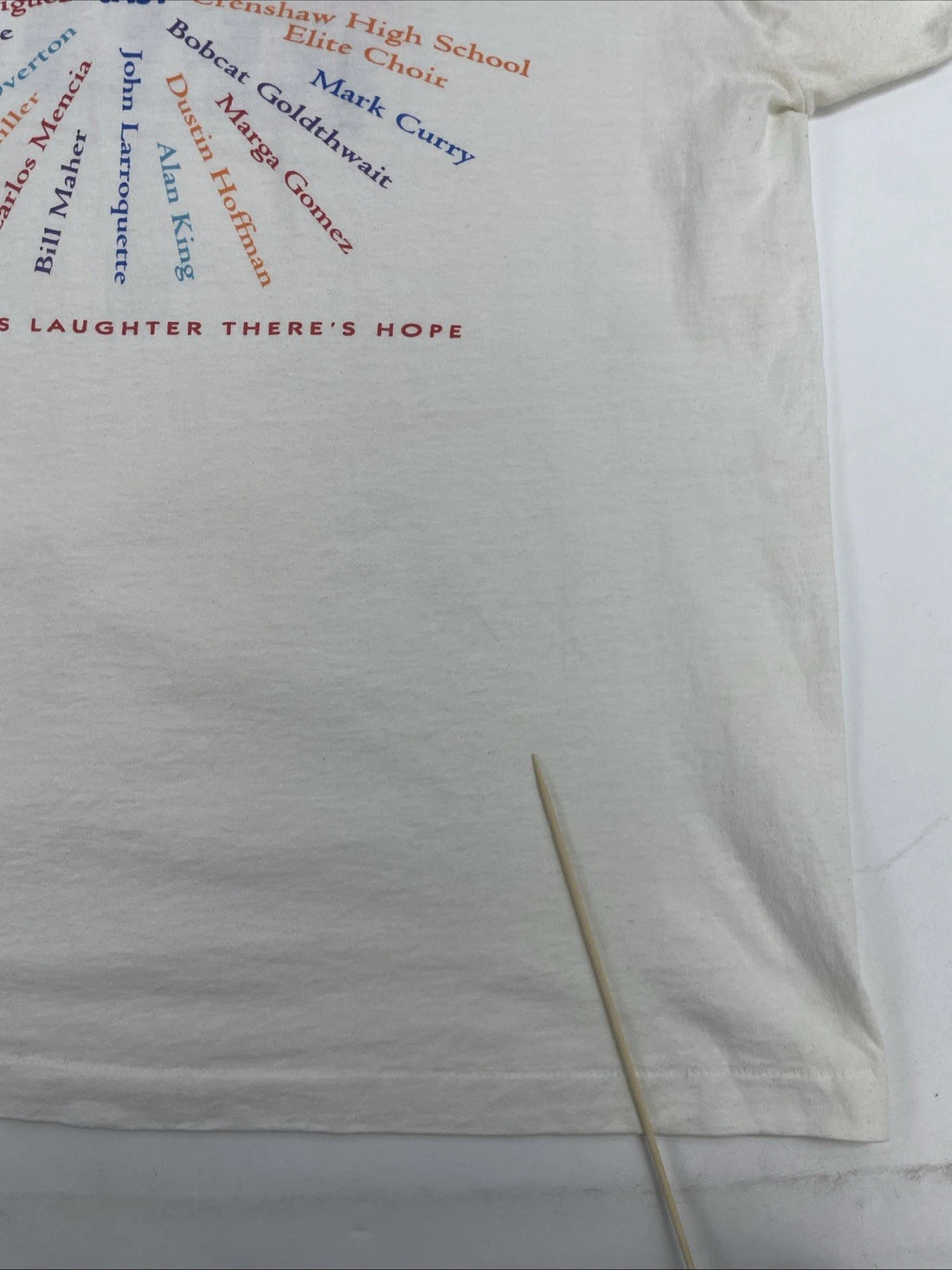 Vintage Comic Relief VI T-Shirt Size XL Comedy Robin Williams Whoopi Goldberg