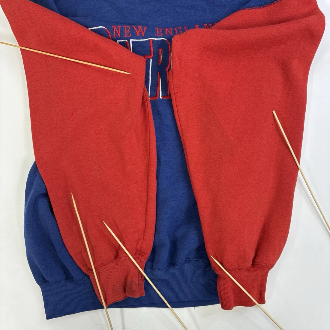 Vintage New England Patriots Logo 7 Sweatshirt Crewneck Size XL NFL