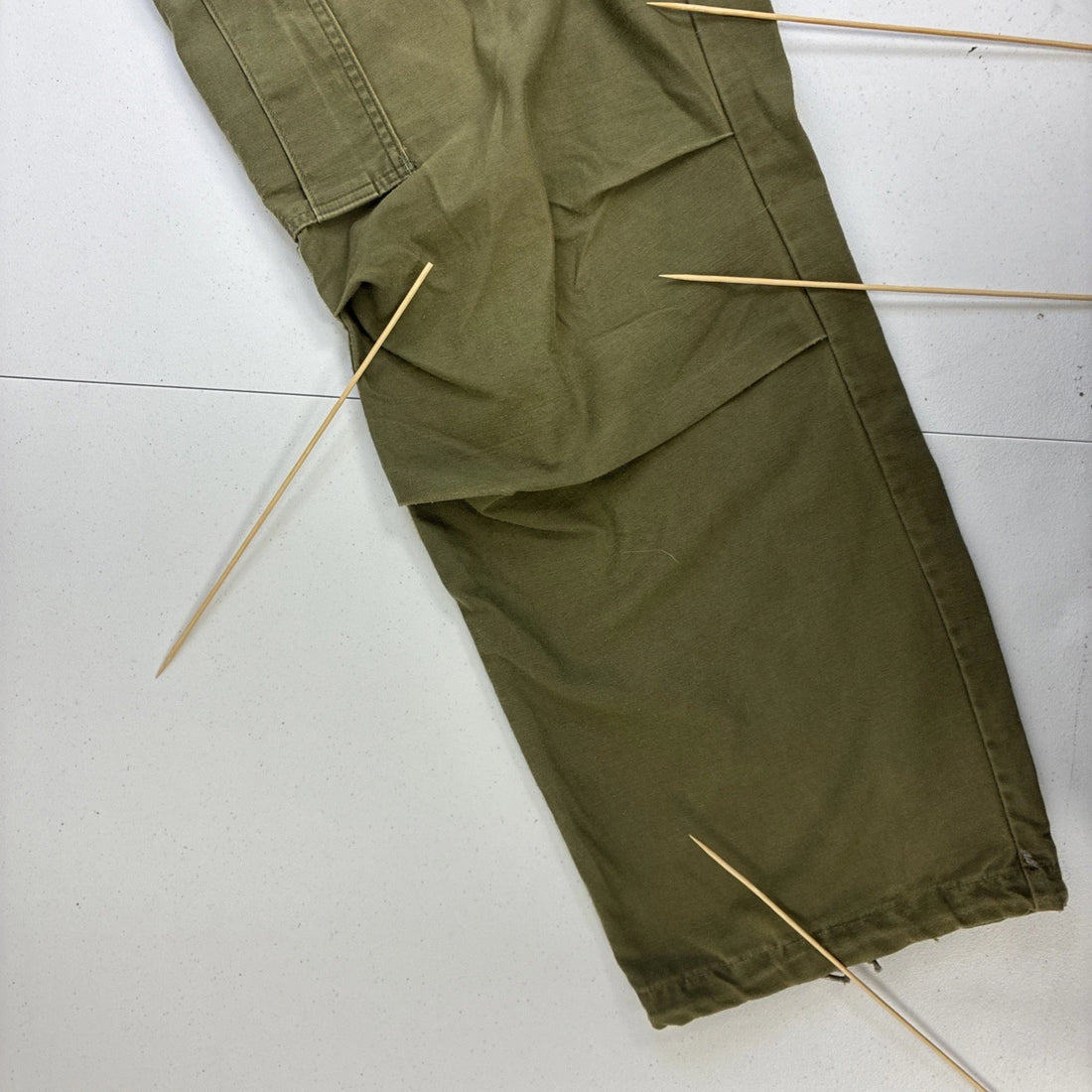 Vintage OG 107 Sateen Cold Weather Trousers Pants Size Small Green