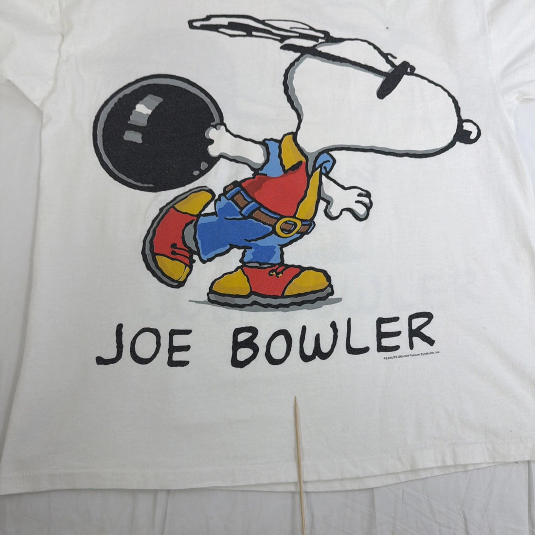 Vintage Joe Cool Bowler Peanuts Changes T-Shirt Size XL 90s