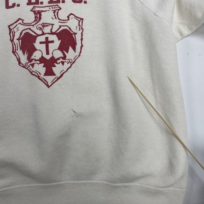 Vintage C.L.E.C. Eagle Crest Crewneck Sweatshirt Size Medium 80s