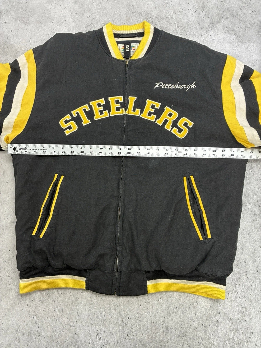Vintage Pittsburgh Steelers Mirage Jacket Size XL NFL