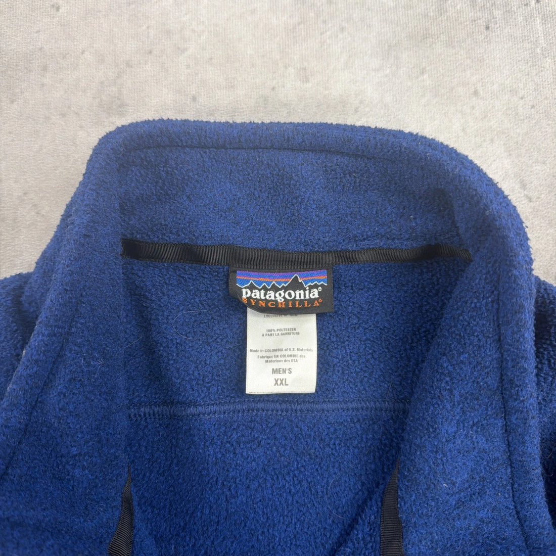 Vintage Patagonia Synchilla Fleece Jacket Size 2XL