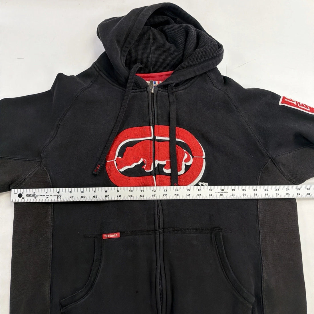 Vintage Ecko Full Zip Sweatshirt Hoodie Size XL Y2K