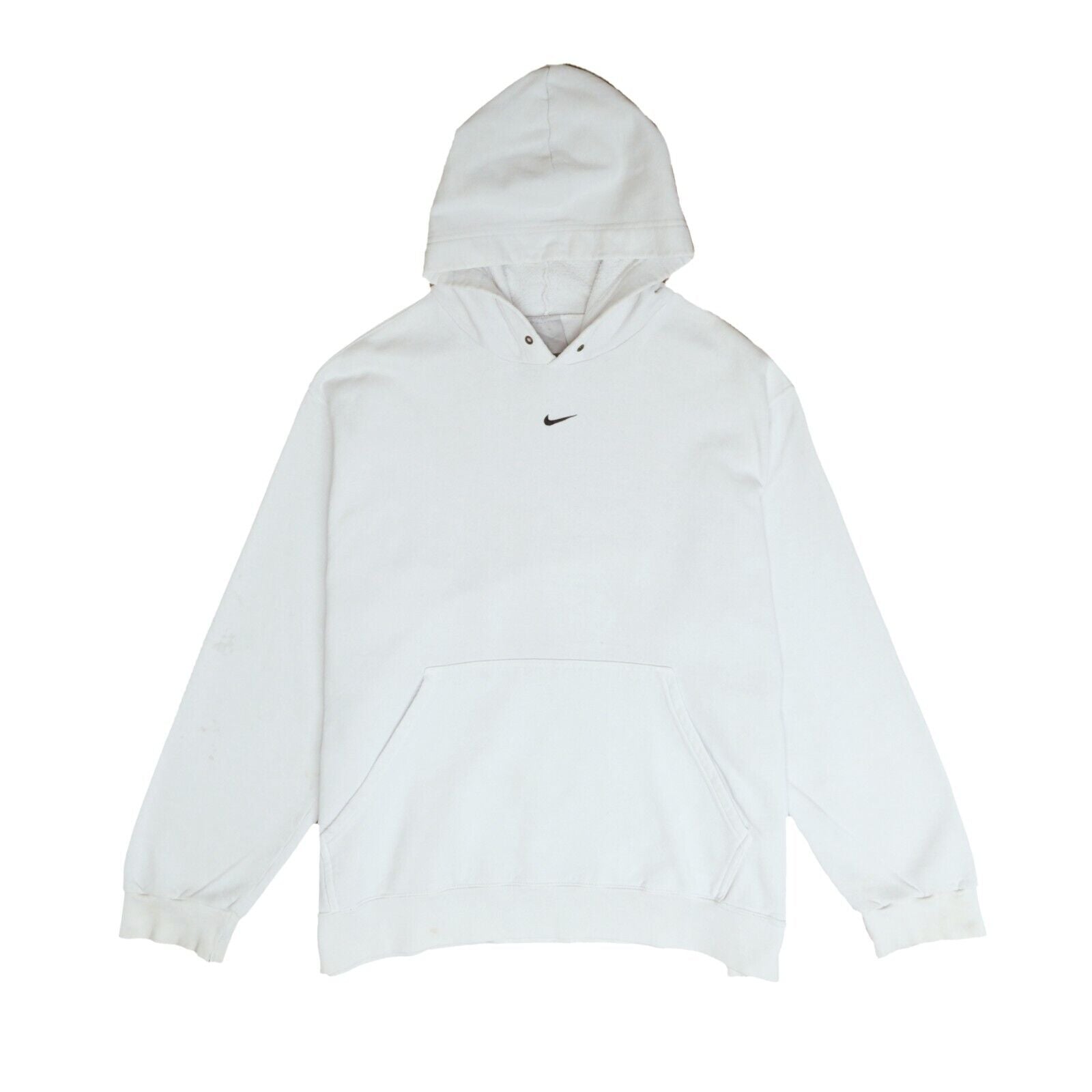 White nike hoodie swoosh sale