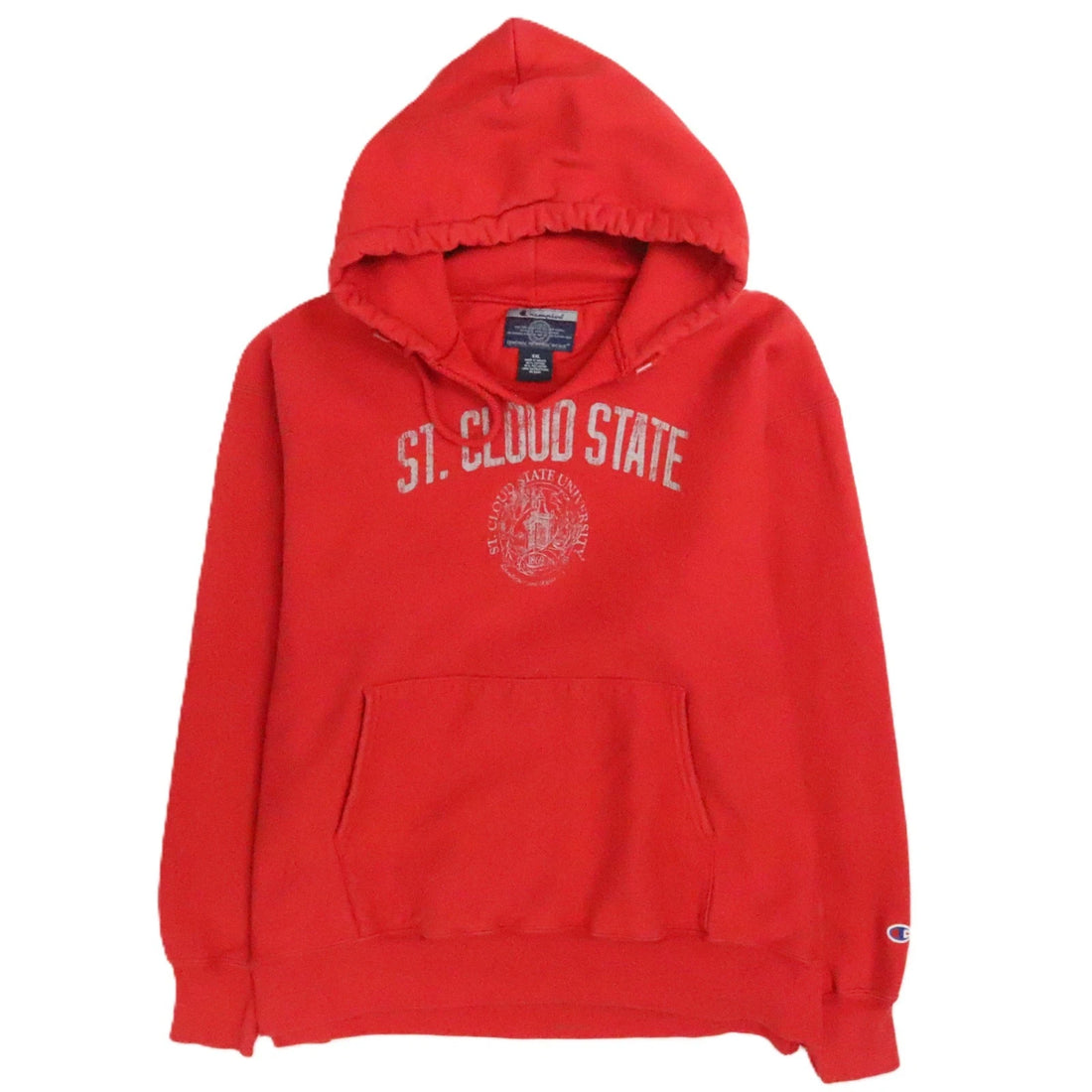 Vintage St. Cloud State Champion Reverse Weave Sweatshirt Hoodie Size 2XL