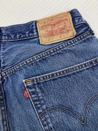 Vintage Levi Strauss & Co 501 Denim Jeans Size 34 X 34 00501-0194
