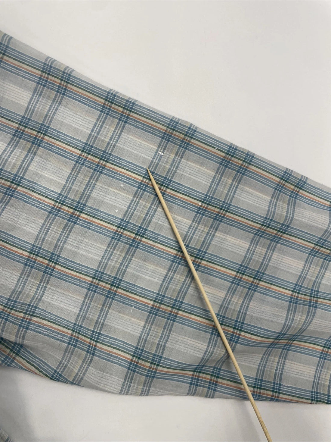 Vintage Lee Western Pearl Snap Shirt Size XL Blue Plaid 70s