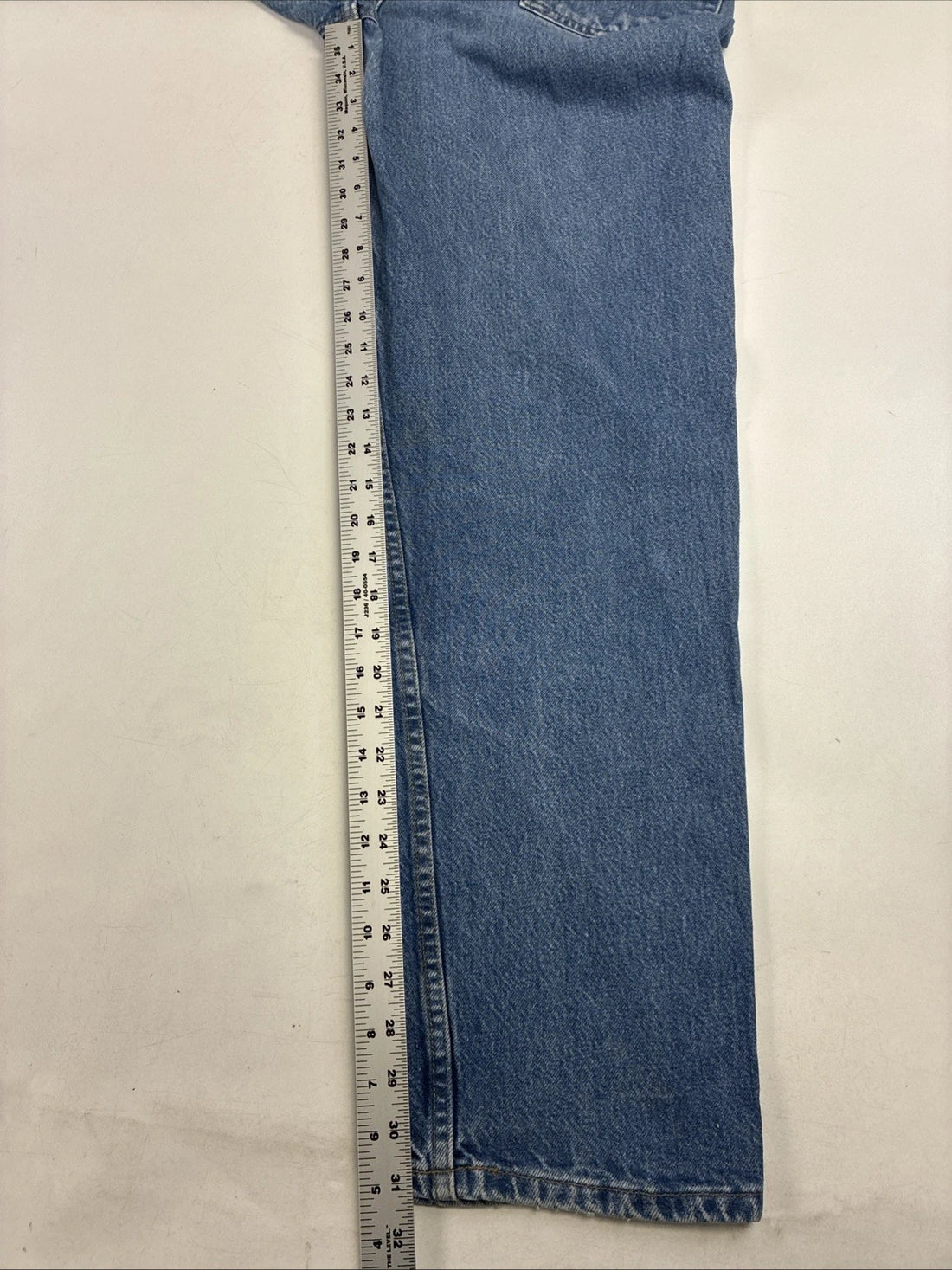 Carhartt Work Denim Jeans Pants Size 36 X 32 Blue
