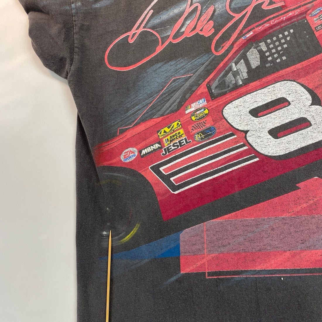 Vintage Dale Earnhardt Jr Racing T-Shirt Size XL All Over Print