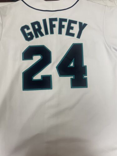 Vintage Seattle Mariners Ken Griffey Jr. Majestic Baseball Jersey