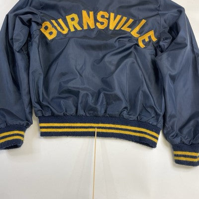 Vintage Burnsville Legion Baseball Bomber Jacket Size Medium