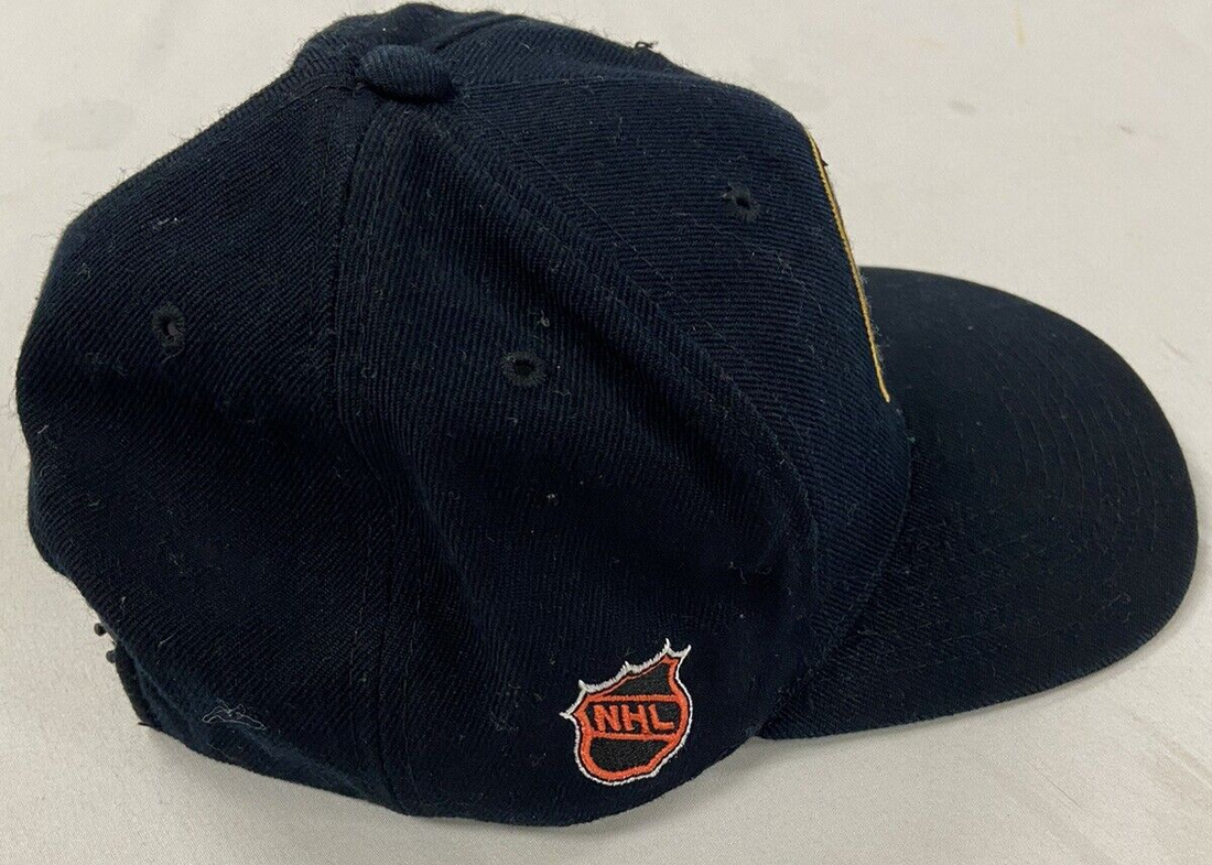 Vintage Boston Bruins Sports Specialties Wool Snapback Hat OSFA Center Ice NHL