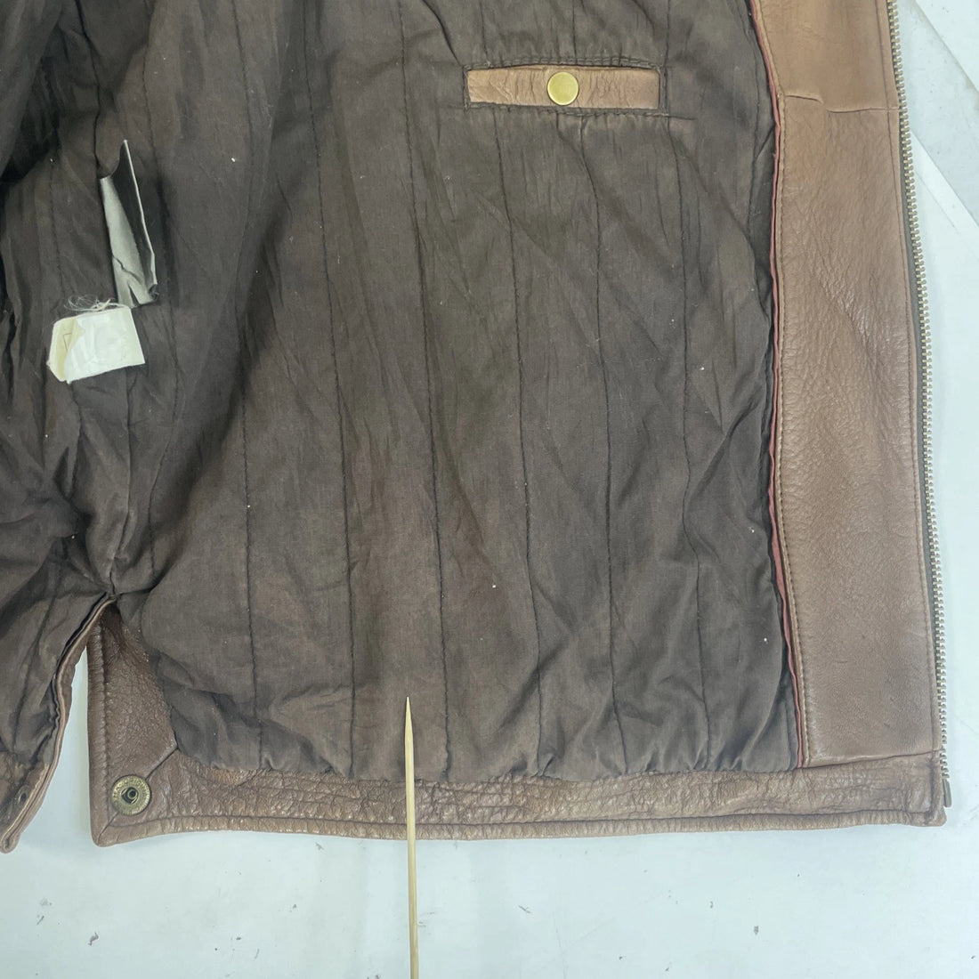 Wilsons M Julian Leather Jacket Size 2XL Brown