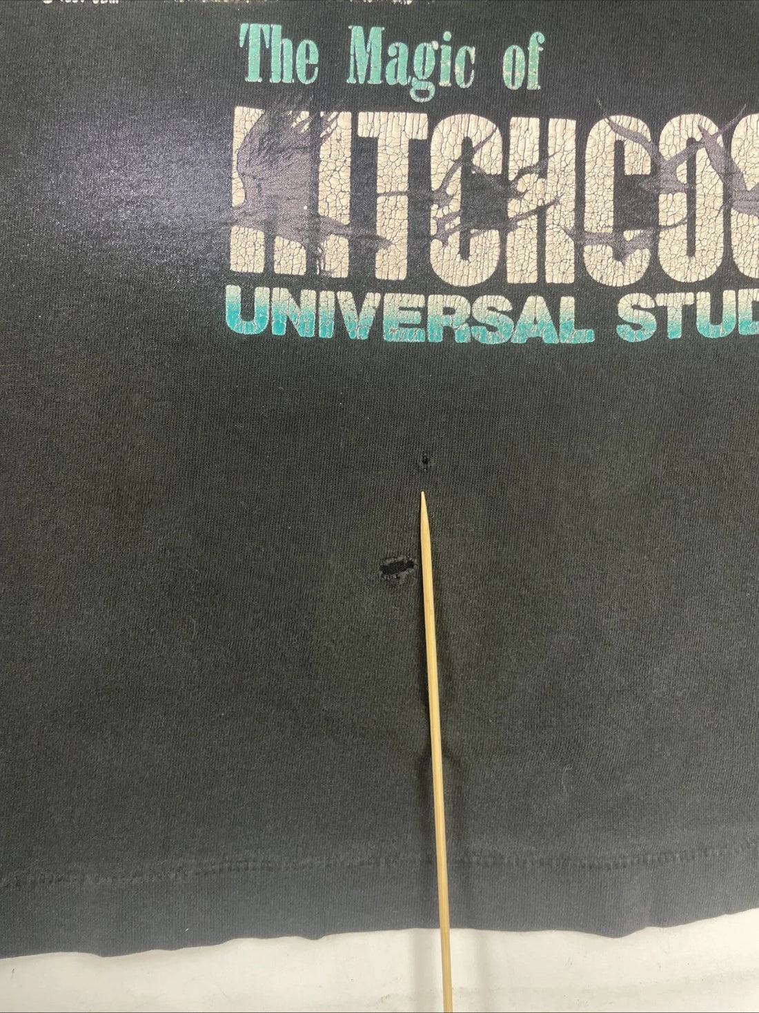 Vintage Psycho The Magic Of Hitchcock Universal Studios T-Shirt Size XL 1991 90s