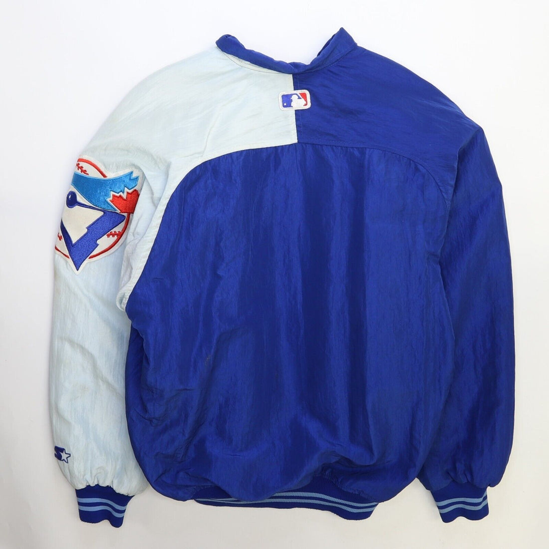 Vintage Toronto Blue Jays Starter Bomber Jacket Large Diamond Collection MLB