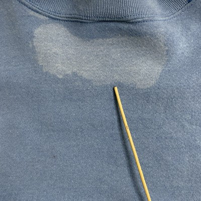 Vintage Russell Athletic Blank Crewneck Sweatshirt Size Medium Blue