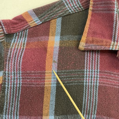 Vintage Carhartt Rugged Button Up Shirt Size 2XL Plaid