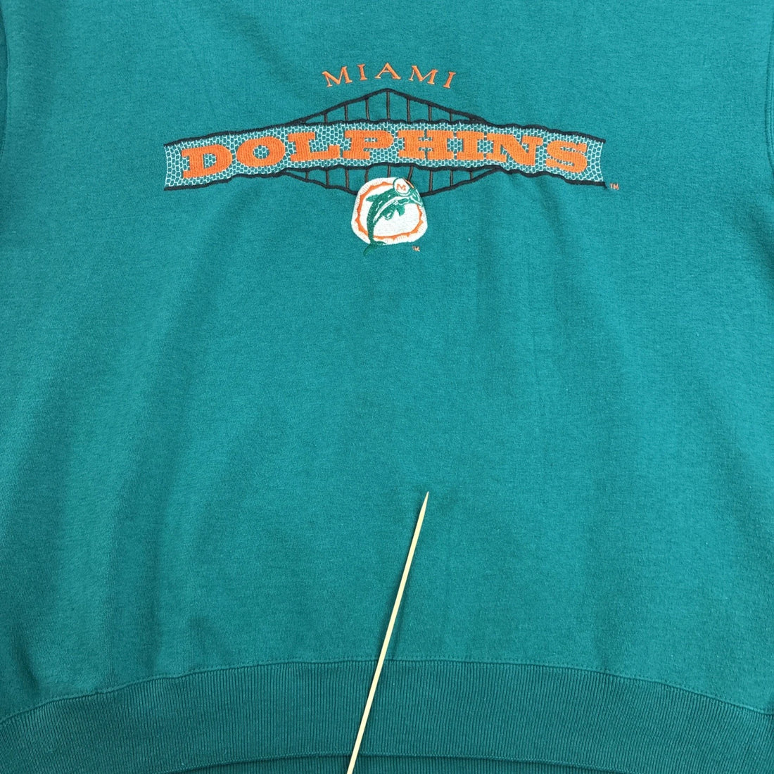 Vintage Miami Dolphins Starter Crewneck Sweatshirt Size Large NFL