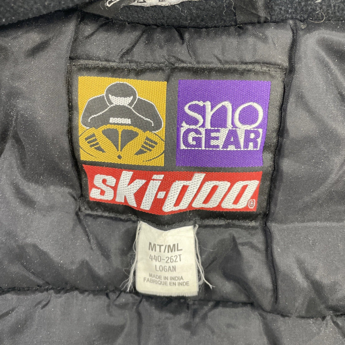 Vintage Ski-Doo Snogear Snowmobile Racing Jacket Size Medium Tall