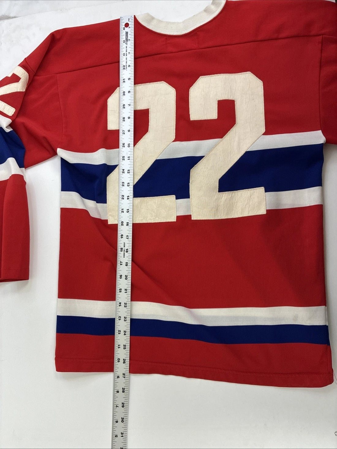 Vintage Montreal Canadiens Steve Shutt Doug Laurie Jersey Size Small 70s 80s NHL