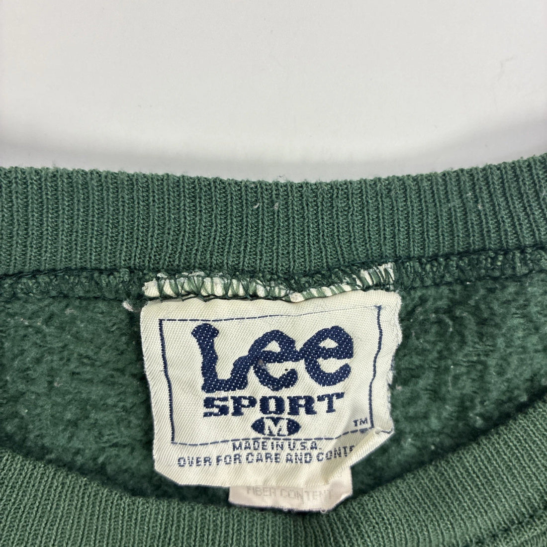Seattle Supersonics Lee Sport Crewneck Sweatshirt Size Medium NBA