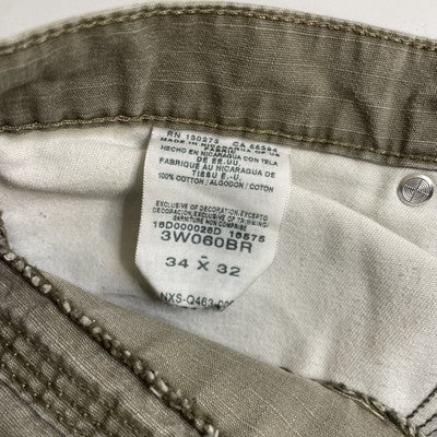 Vintage Wrangler Riggs Carpenter Cargo Work Pants Size 34 X 32